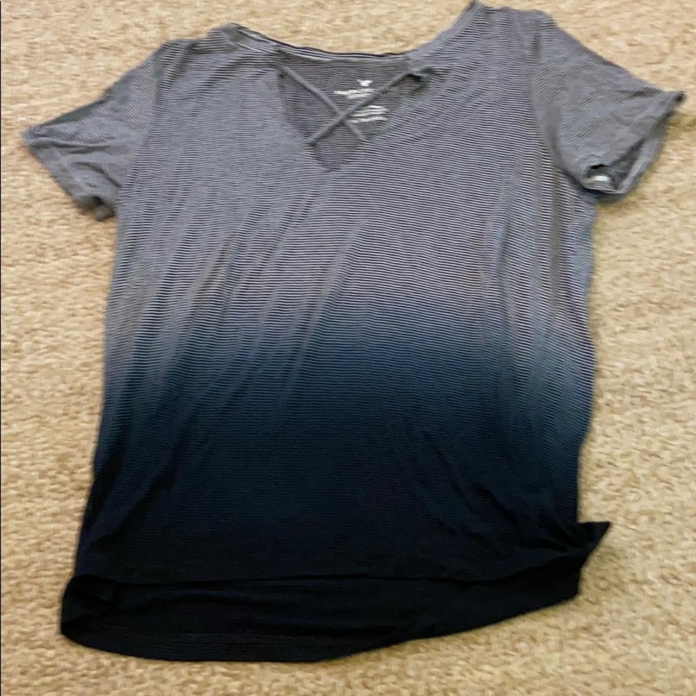 american eagle ombre short sleeve BIG MARKDOWN